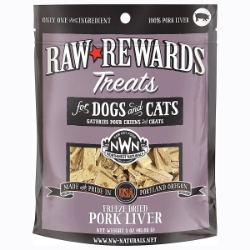 Picture of TREAT NW NATURALS RAW REWARDS FD Pork Liver - 85.05g/3oz