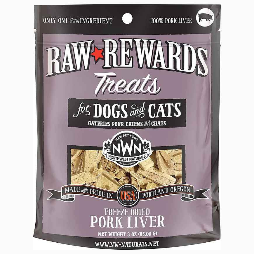 Picture of TREAT NW NATURALS RAW REWARDS FD Pork Liver - 85.05g/3oz