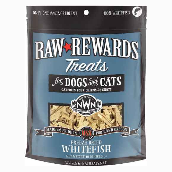 Picture of TREAT NW NATURALS RAW REWARDS FD Whitefish - 70.87g/2.5oz