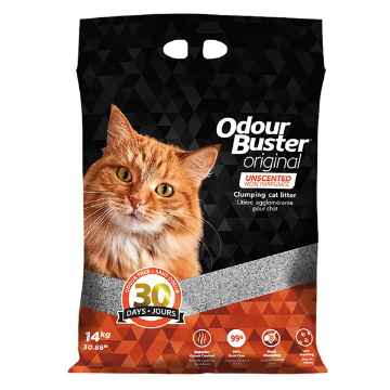 Picture of CAT LITTER ODOUR BUSTER ORIGINAL CLUMPING UNSCENTED - 14kg