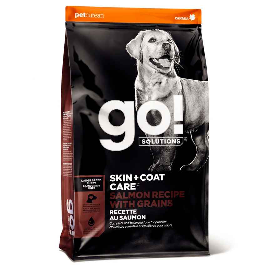 Picture of CANINE GO! SKIN & COAT LARGE BREED PUPPY Salmon Recipe - 25lb / 11.36kg