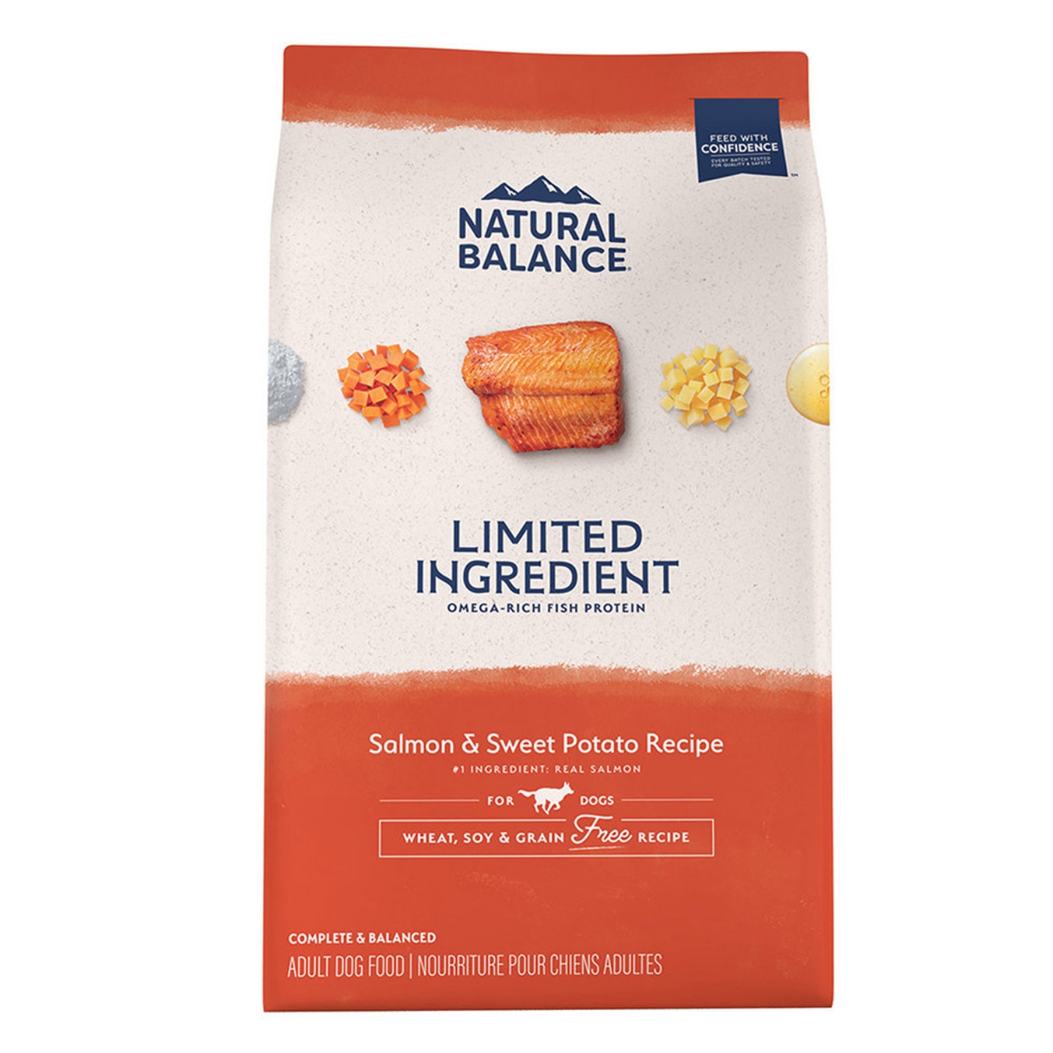 Picture of Canine Natural Balance Lid Grain Free Salmon And Sweet Potato Recipe - 24lbs