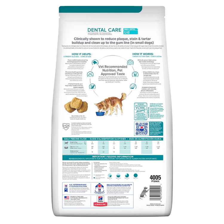 Picture of CANINE HILLS td dry SMALL BITES - 15lb / 6.80kg
