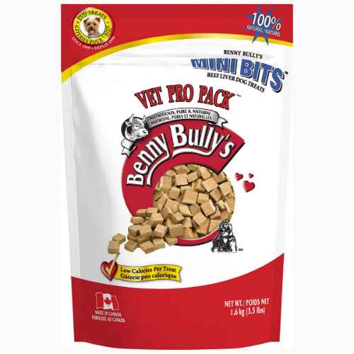 Picture of TREAT LIVER MINI BITS Benny Bullys VET PRO PACK - 1.6kg / 3.5lbs