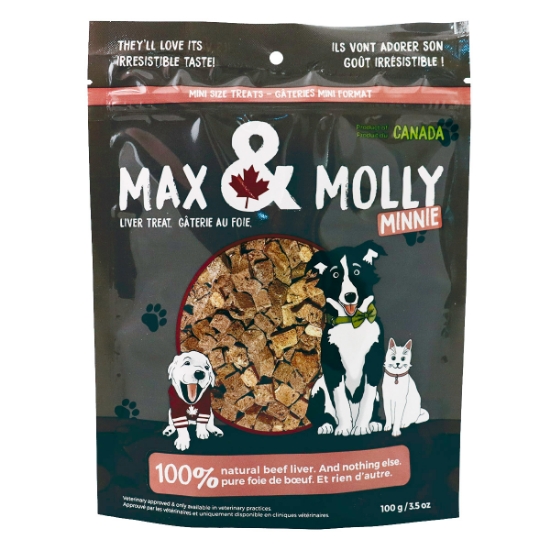 Picture of MAX & MOLLY MINNIE LIVER TREATS - 100gm