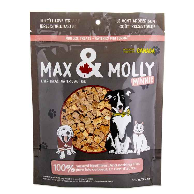 Picture of MAX & MOLLY MINNIE LIVER TREATS - 100gm
