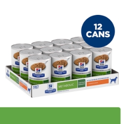 Picture of Hills Prescription Diet Metabolic Weight Management Wet Dog Food- 12x13oz Cans