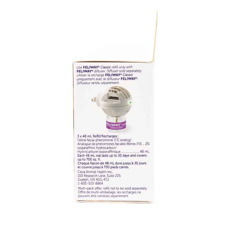 Picture of FELIWAY CLASSIC 30 Day DIFFUSER REFILL - 3 x 48ml
