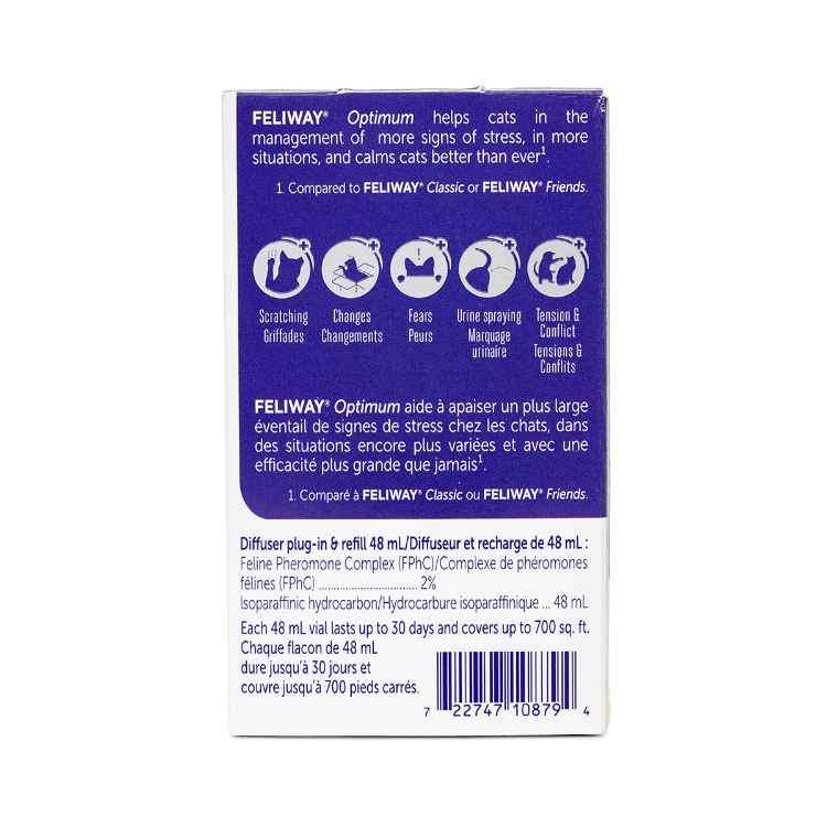 Picture of FELIWAY OPTIMUM 30 Day DIFFUSER REFILL - 48ml