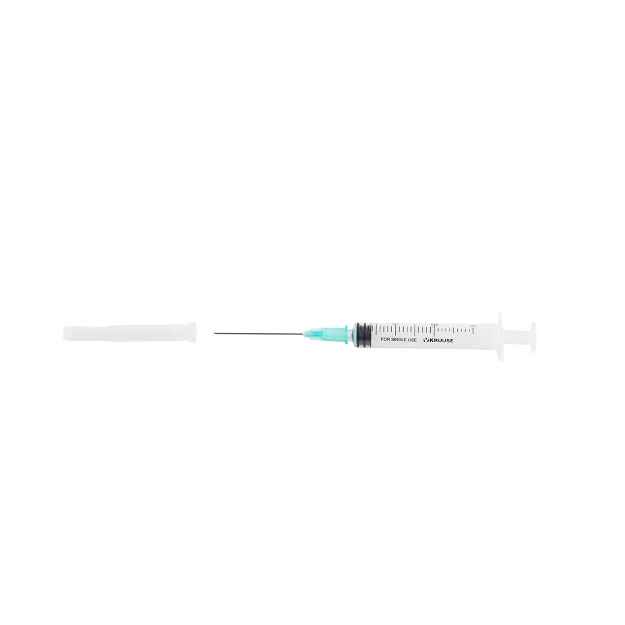 Picture of SYRINGE & NEEDLE Kruuse 2/3ml graduation 21g x 1.5in - 100's