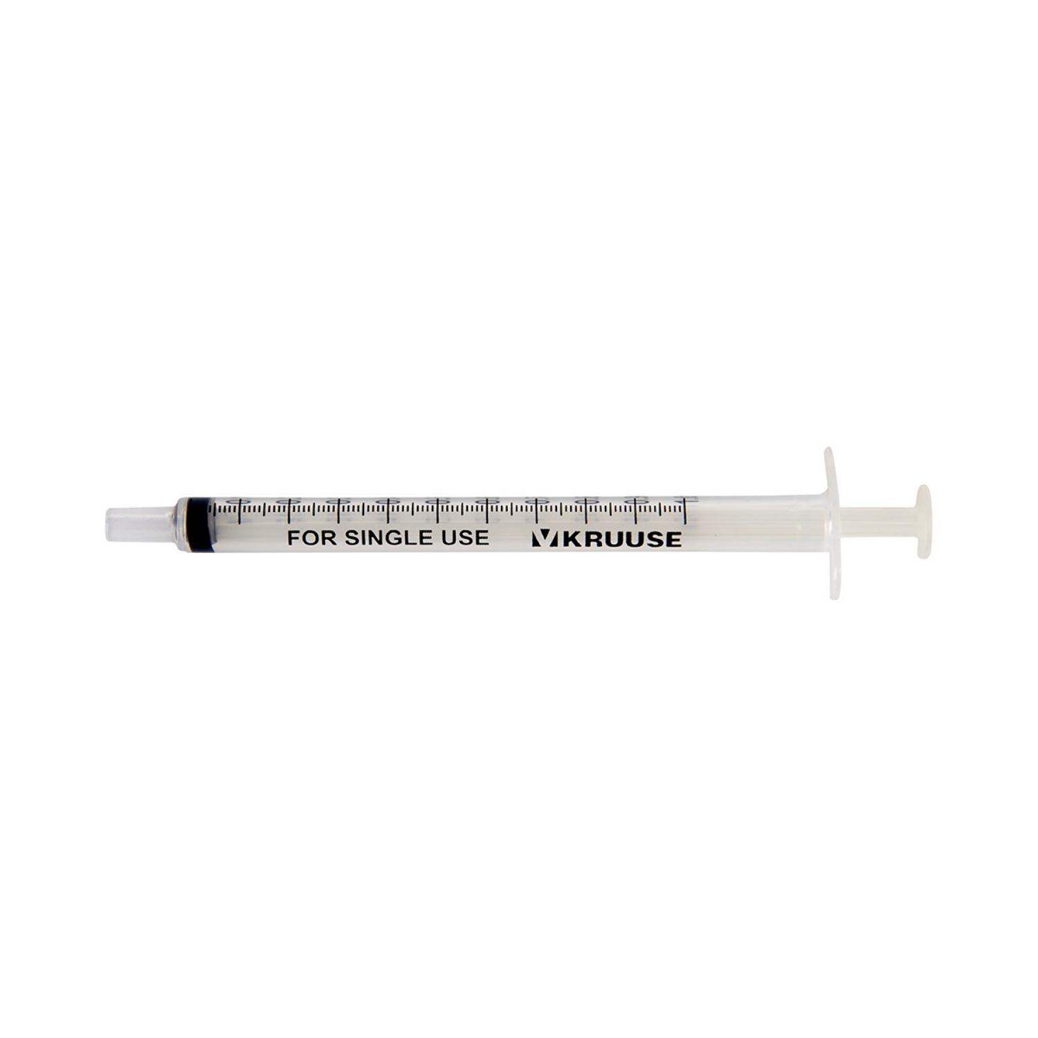 Picture of SYRINGE DISPOSABLE Center Nozzle 1 ml graduation KRUUSE - 100's
