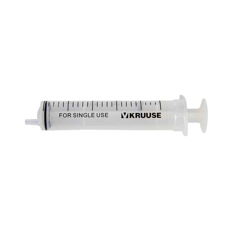 Picture of SYRINGE DISPOSABLE ECCENTRIC 20/24 ml graduation KRUUSE - 100s