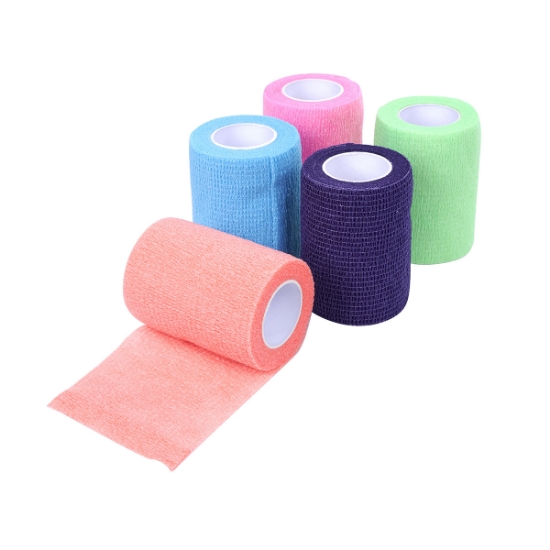 Picture of VET FLEX WRAP KRUUSE Assorted Colours - 7.5cm x 4.5m - 10/pk