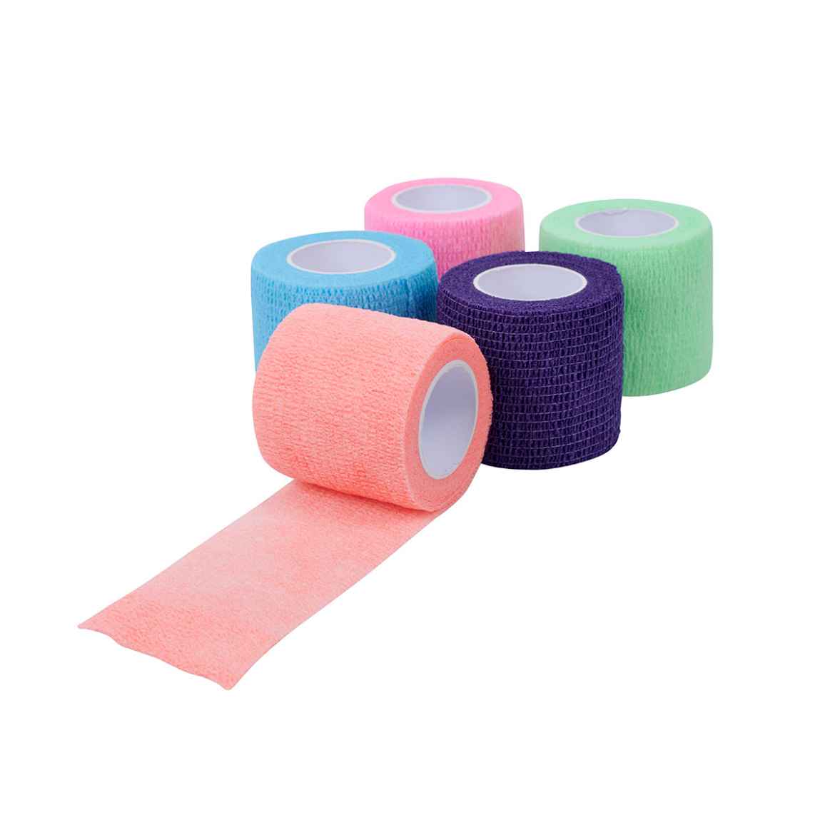 Picture of VET FLEX WRAP KRUUSE Assorted Colours - 5cm x 4.5m - 10/pk