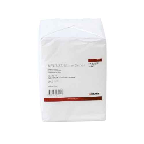 Picture of GAUZE SWAB Non Sterile 8ply 7.5cm x 7.5cm - 100/pk