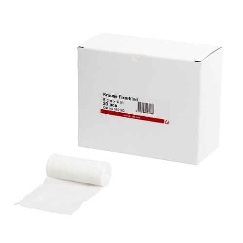 Picture of GAUZE BANDAGE ELASTIC White 8cm x 4m - 20/pk