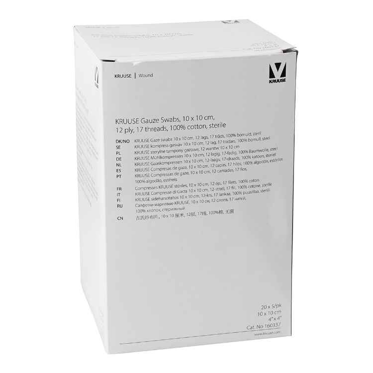 Picture of GAUZE SWAB Sterile 12ply 10cm x 10cm - 100/pk