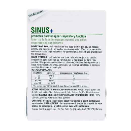 Picture of HOMEOPET SINUS PLUS - 15ml