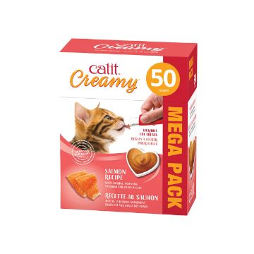 Picture of TREAT CATIT CREAMY LICKABLE'S Salmon Flavour - 50/pk