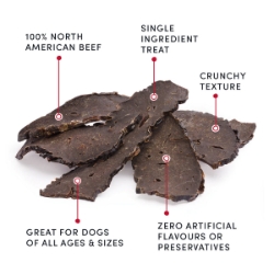 Picture of CRUMPS NATURALS Traditional Dehydrated Liver Fillet Dog Treats - 11.6oz/330g