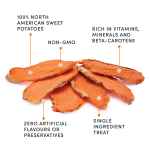 Picture of CRUMPS NATURALS SWEET POTATO CHEWS - 21.6oz / 612g