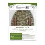 Picture of LIVING WORLD GREEN BOTANICALS GRASS CAGE MAT - Small