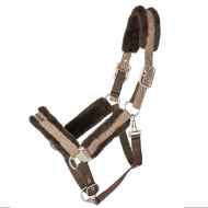 Picture of BACK ON TRACK EQUINE HAZE HALTER BLACK ROSE GOLD - Full Size