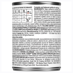 Picture of Royal Canin Veterinary Diet ADVANCED MOBILITY SUPPORT Loaf Dog Food - 12 X 385gm