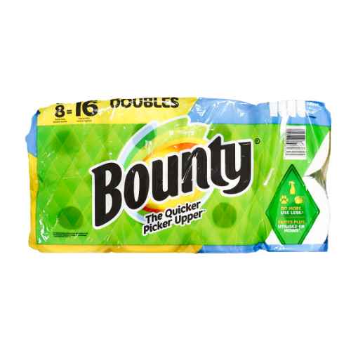 Picture of TOWEL BOUNTY SELECT-A-SIZE 2 PLY 90 SHEETS - 8 rolls/PK 