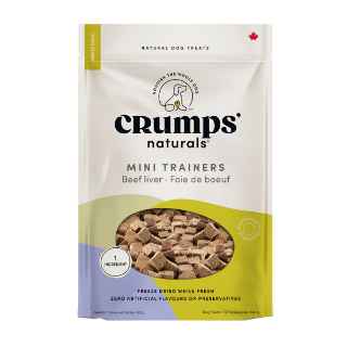 Picture of CRUMPS DOG MINI TRAINERS FREEZE DRIED BEEF LIVER - 4.4oz/126g