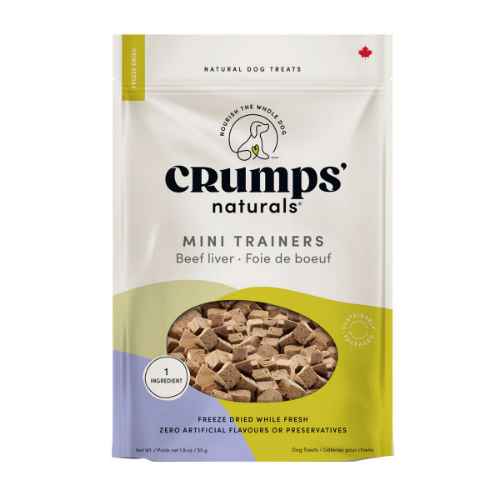 Picture of CRUMPS DOG MINI TRAINERS FREEZE DRIED BEEF LIVER - 4.4oz/126g