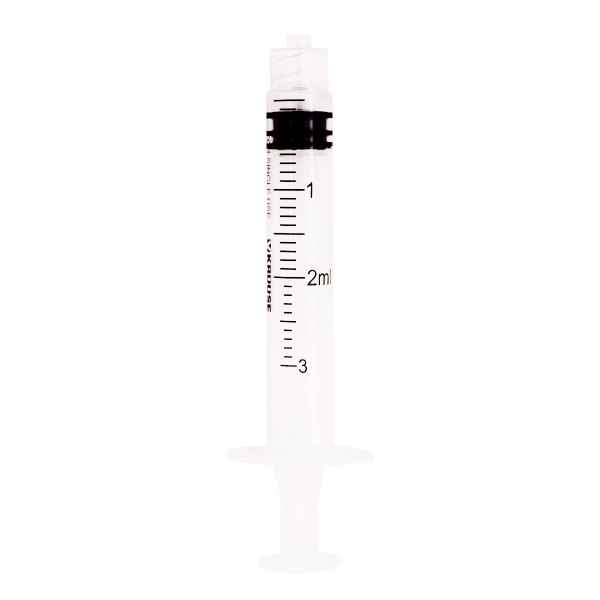 Picture of SYRINGE Kruuse Disp 2/3cc graduation Centric Tip with Luer Lock Adapter - 100's