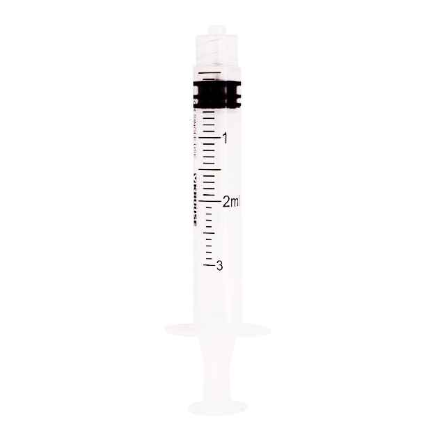 Picture of SYRINGE Kruuse Disp 2/3cc graduation Centric Tip with Luer Lock Adapter - 100's