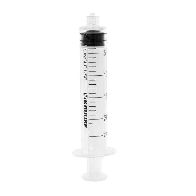 Picture of SYRINGE Kruuse Disp 20/24cc graduation Centric Tip with Luer Lock Adapter - 50s