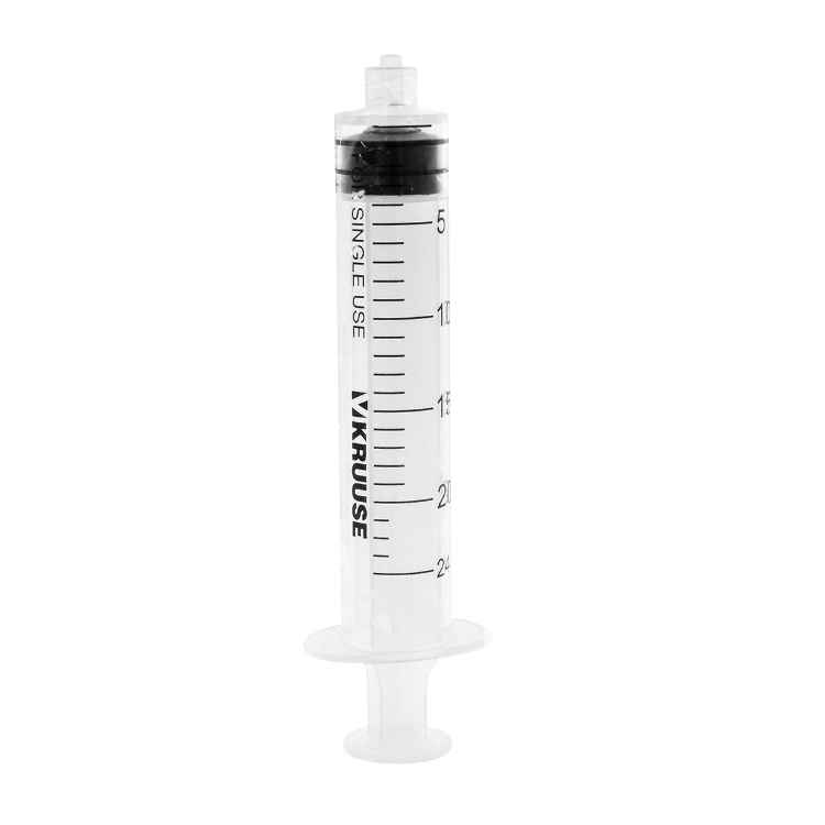 Picture of SYRINGE Kruuse Disp 20/24cc graduation Centric Tip with Luer Lock Adapter - 50s