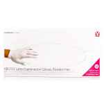 Picture of GLOVES EXAM LATEX KRUTEX POWDER FREE Medium - 100/box