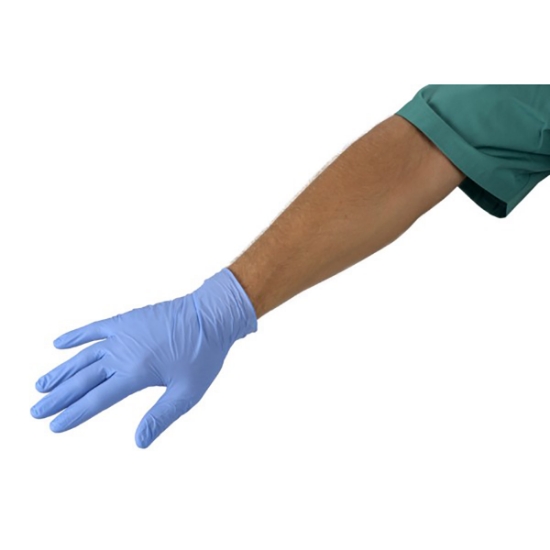 Picture of GLOVES EXAM NITRILE KRUTEX POWDER FREE Small - 100/box