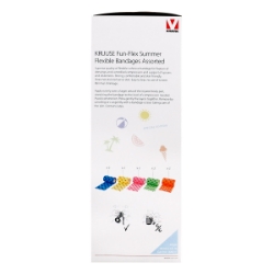 Picture of FUN FLEX COHESIVE WRAP Kruuse Summer patterns 10cm x 4.5m(164011) - 10/pk