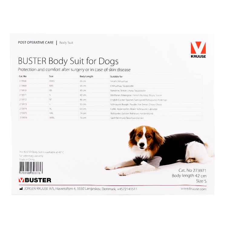 Picture of BUSTER CANINE BODY SUIT CLASSIC Small - 42cm body length