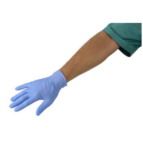 Picture of GLOVES EXAM NITRILE KRUTEX POWDER FREE Medium - 100/box