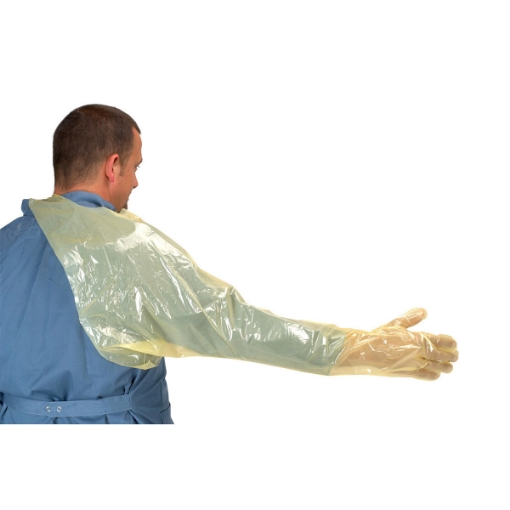 Picture of GLOVE OB SUPER TOUCH with Shoulder Protector (260725)- 50/box
