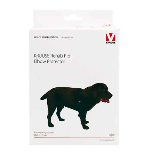 Picture of REHAB DOG PRO ELBOW PROTECTOR Kruuse LEFT- Large