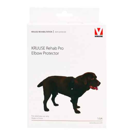 Picture of REHAB DOG PRO ELBOW PROTECTOR Kruuse LEFT- X Large