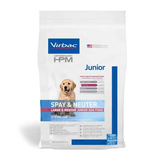 Picture of CANINE VETERINARY HPM SPAY & NEUTER JUNIOR LARGE & MEDIUM - 6.8kg