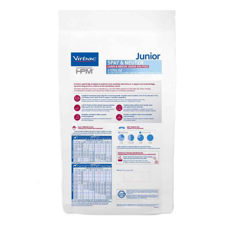 Picture of CANINE VETERINARY HPM SPAY & NEUTER JUNIOR LARGE & MEDIUM - 11.79kg