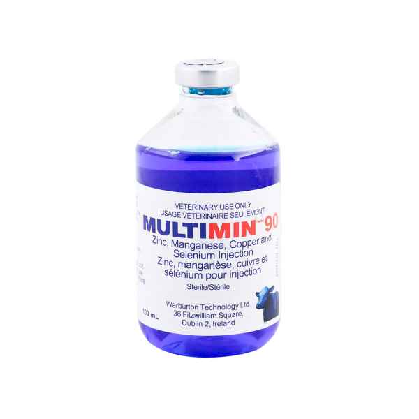 Picture of MULTIMIN 90 TRACE MINERAL INJECTABLE - 100ml