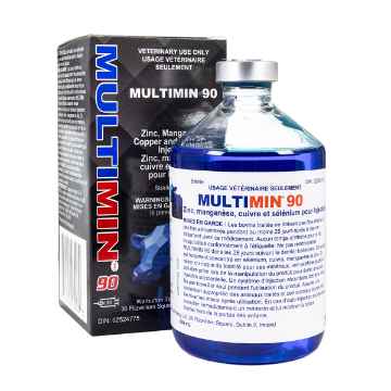 Show details for MULTIMIN 90 TRACE MINERAL INJECTABLE - 500ml Picture of MULTIMIN 90 TRACE MINERAL INJECTABLE - 500ml