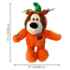 Picture of HALLOWEEN TOY CANINE WILD KNOT PUMPKIN BEAR - Med/Large 