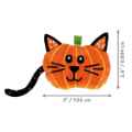 Picture of HALLOWEEN TOY FELINE REFILLABLES PUMPKIN CAT 