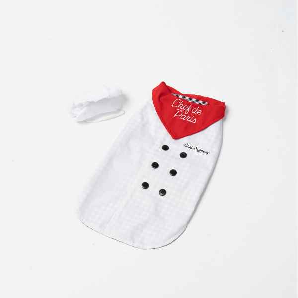 Picture of HALLOWEEN CANINE COSTUME Chef  - X Small/Small